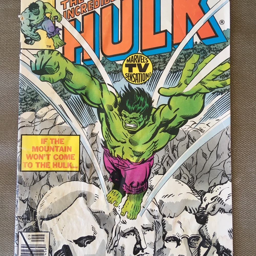 The Incredible Hulk #239 marvel comics in plastic